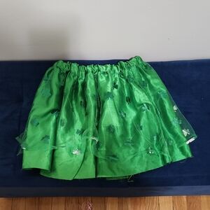 Source Unknown Green Kids Costume Skirt